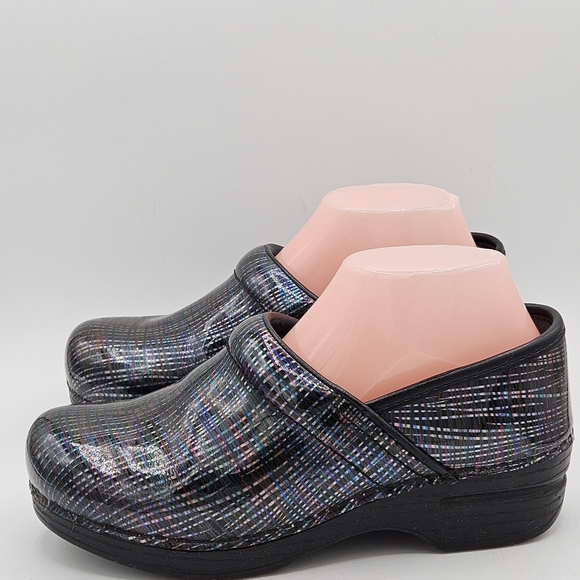 Dansko striped clog shoes size 37 US 6.5 / 7 - Picture 16 of 16
